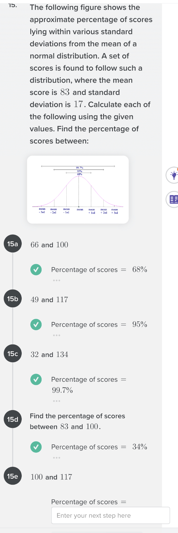 hw12 17 18 19 17. If Buzz scores 15 in a test