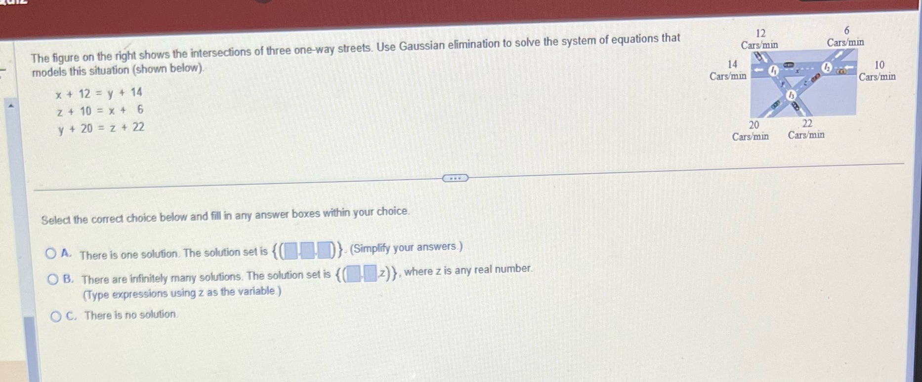 The figure on the right shows the intersections
