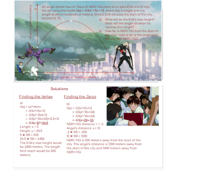 Create an application question that is modeled by