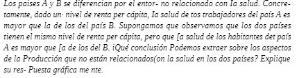 Los pauses A y B se diferencian por el entor- no