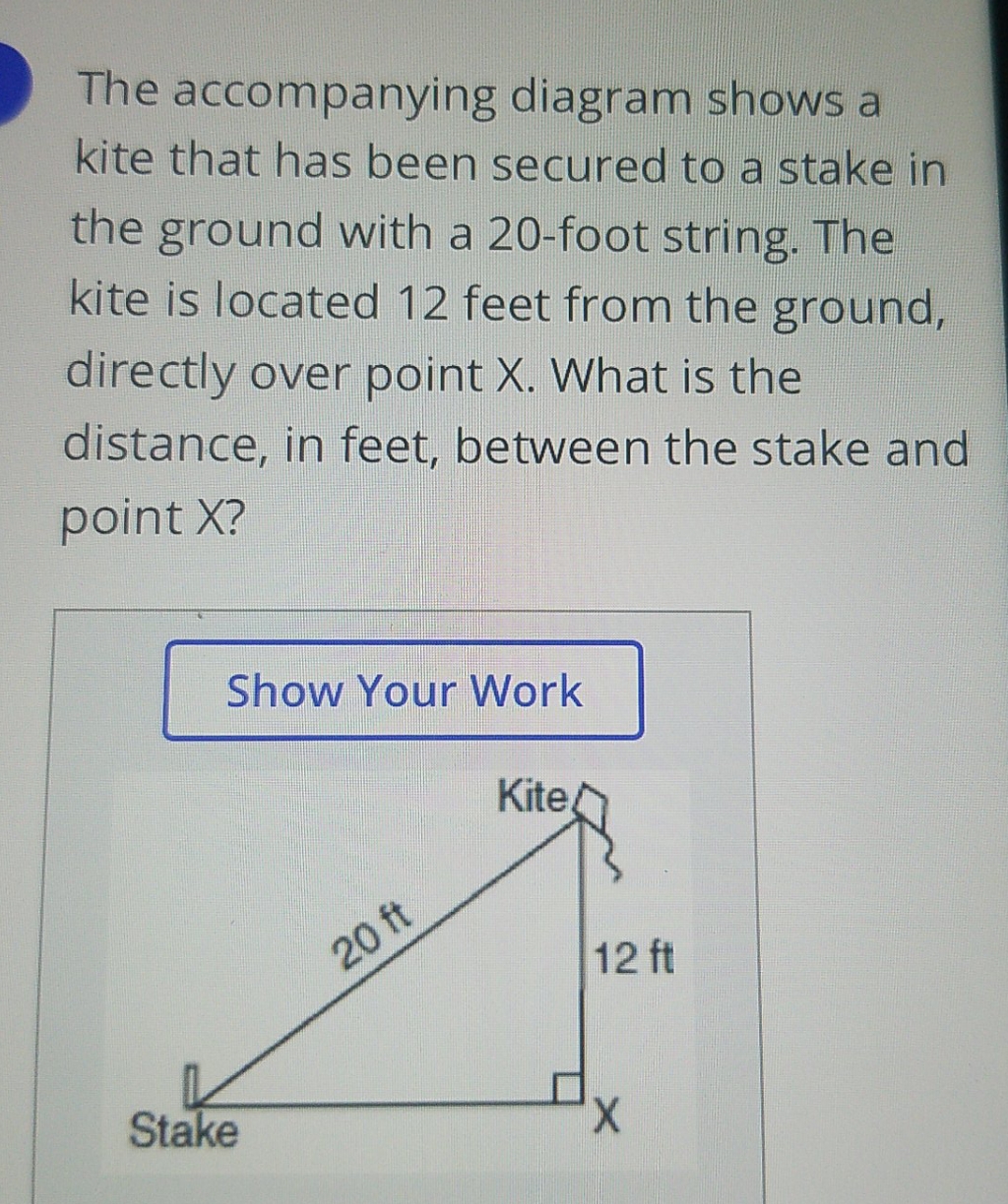 with working The accompanying diagram shows a
