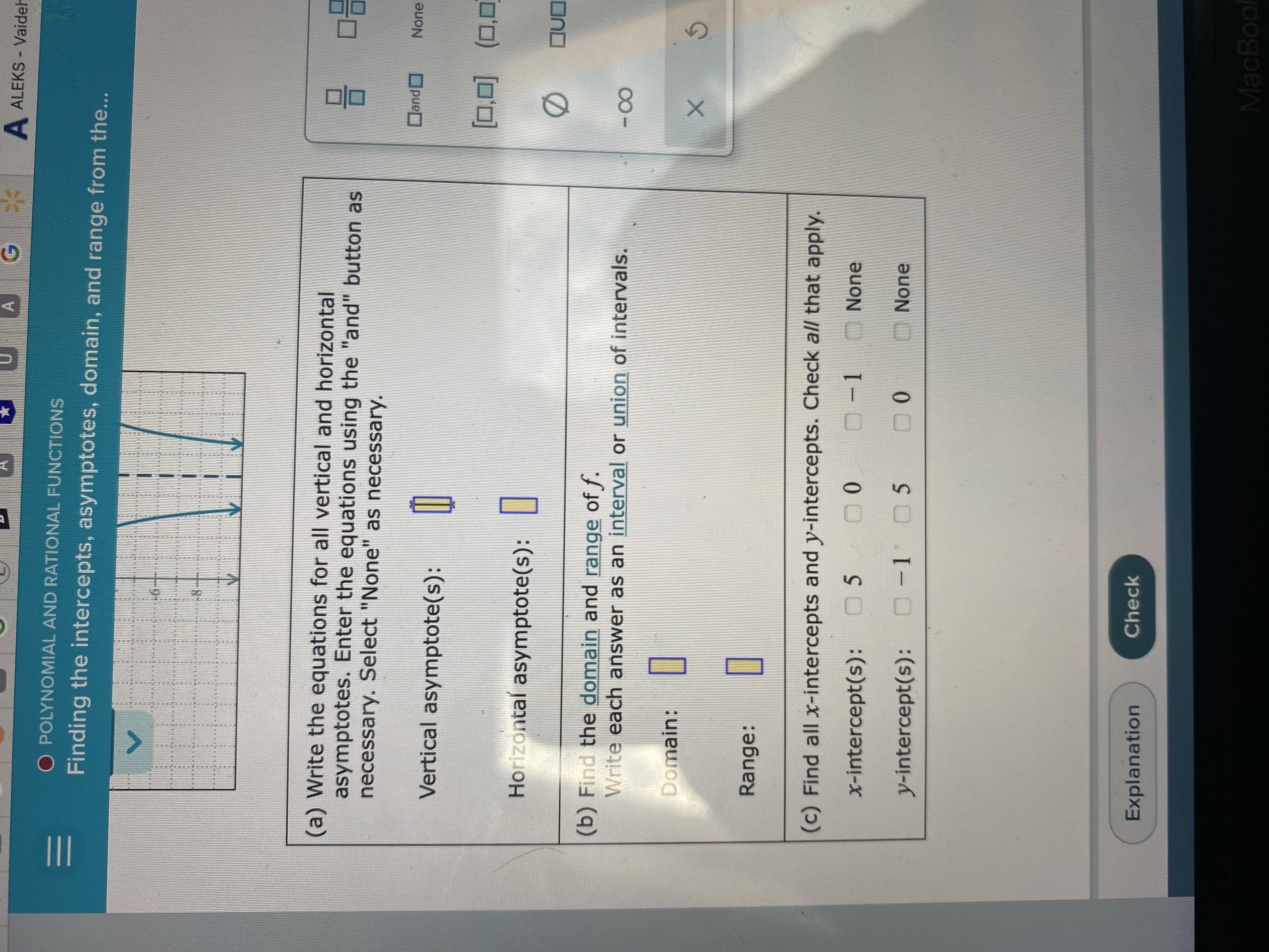 G A ALEKS - Vaider O POLYNOMIAL AND RATIONAL