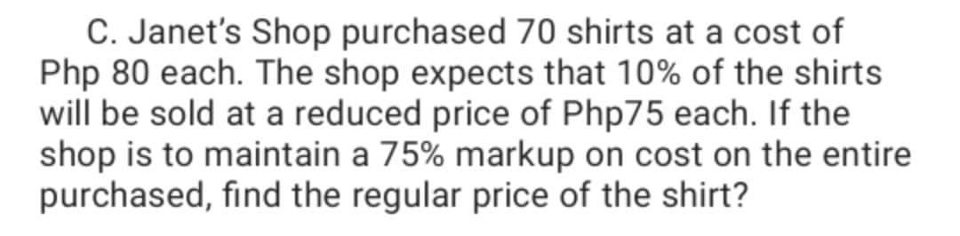 Sub: Mathematics in the Modern World C.