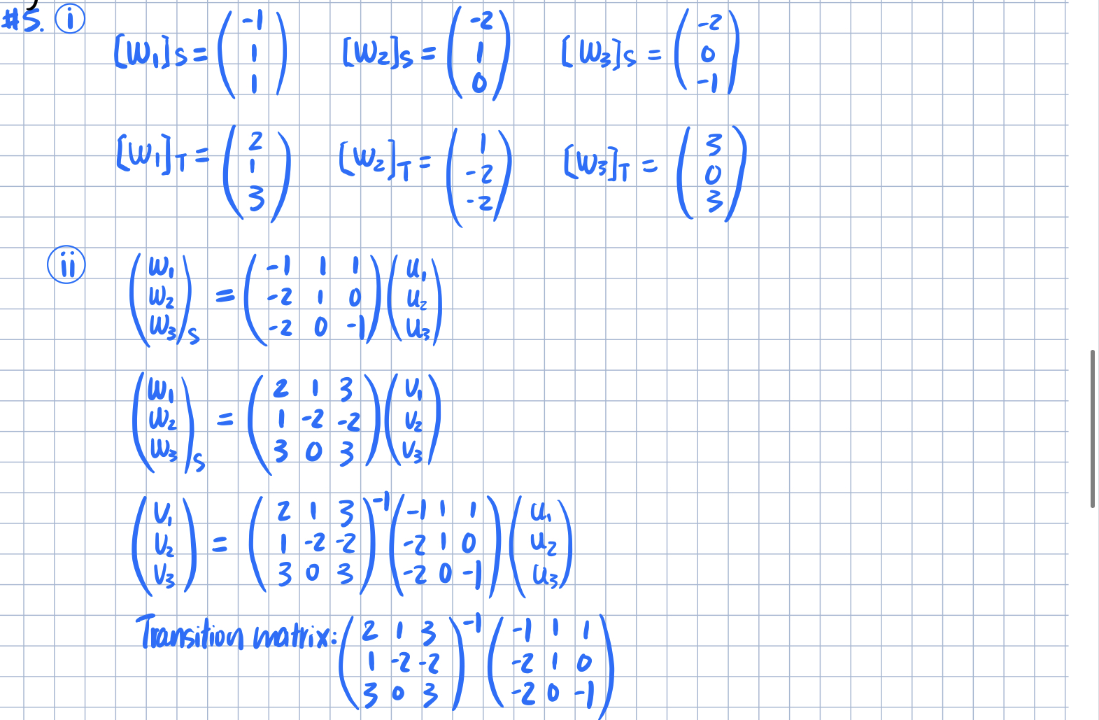 \f5. S = {u1,u2,u3} and T = {111,112,193} be two