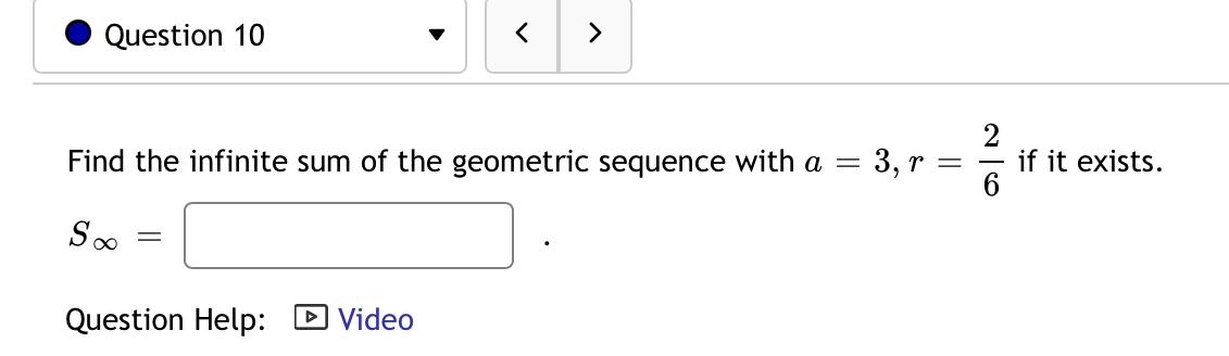 0 Question 10 v <  style=