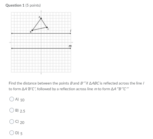 \fQuestion 9' {5 points] Find the glide
