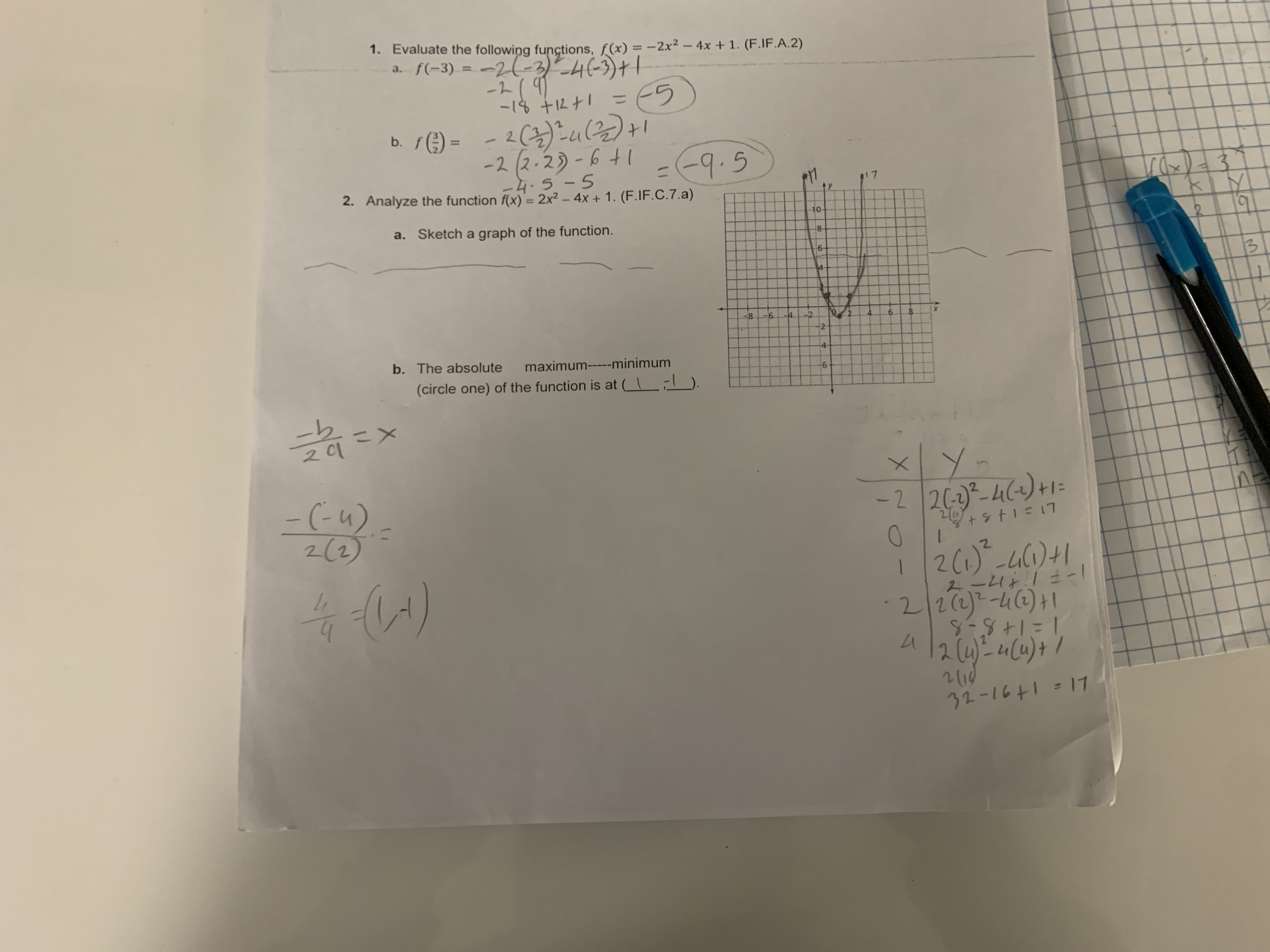 Could you double check/ solve and show you got