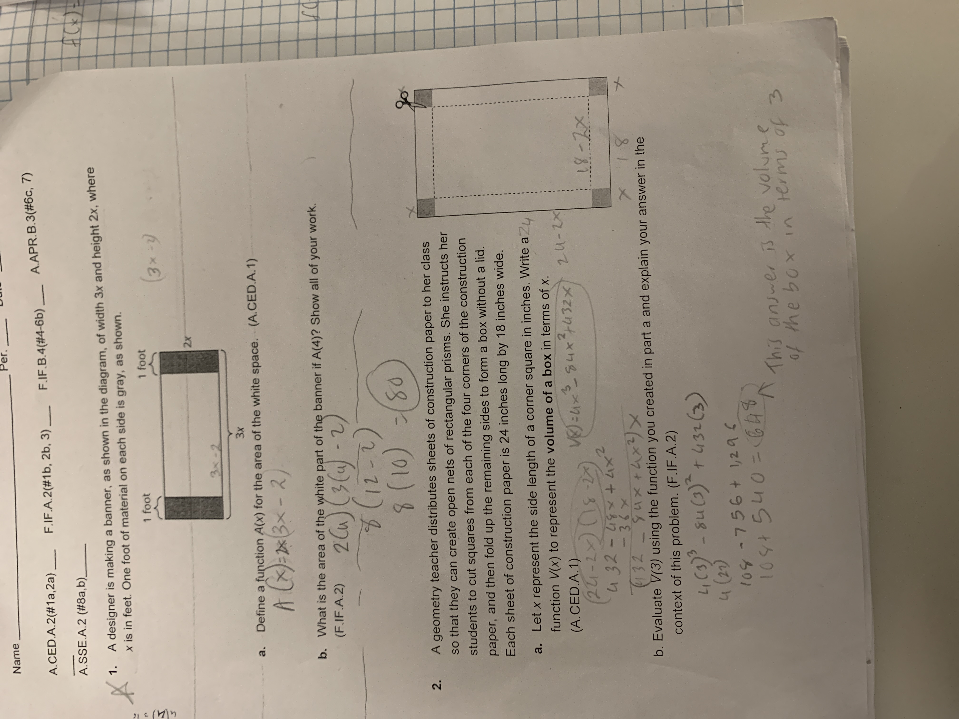 Could you double check/ solve and show you got