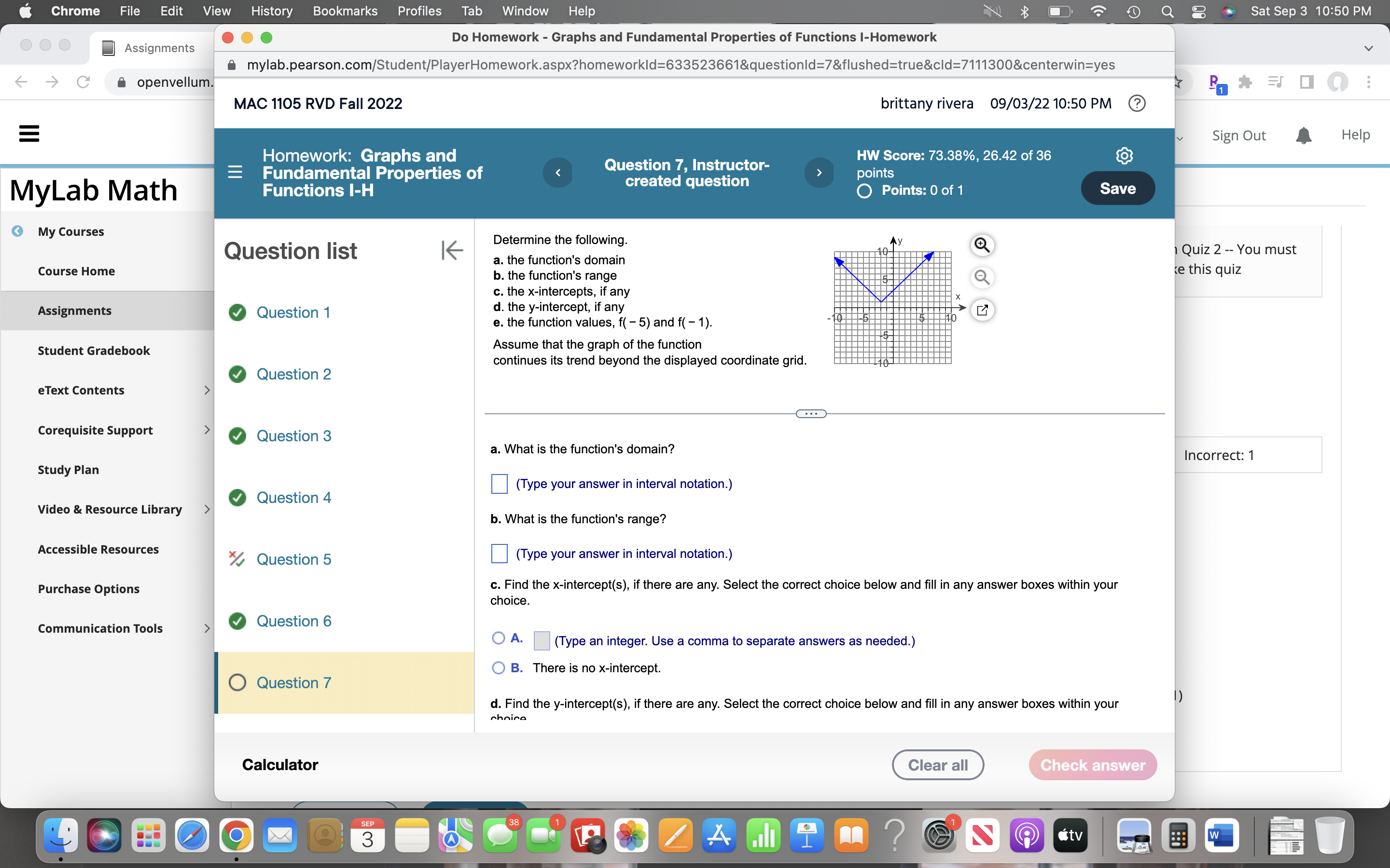 Chrome File Edit View History Bookmarks Profiles