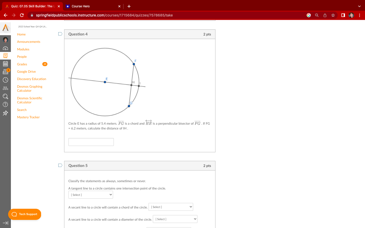 A Quiz: 07.05 Skill Builder: The L X * Course
