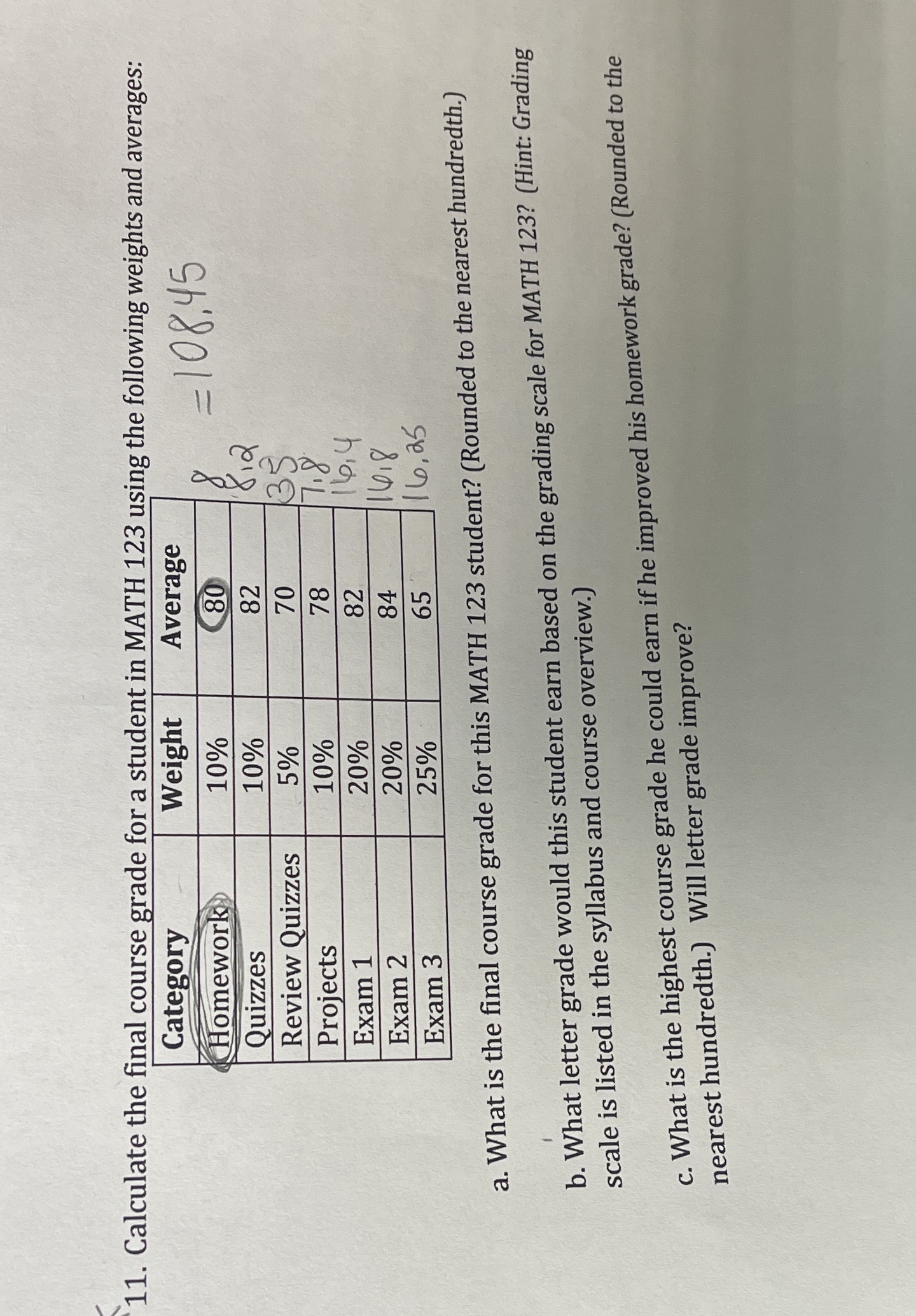 I don't think I'm doing this right 11. Calculate