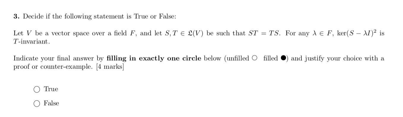 Please help with this question 3. Decide if the