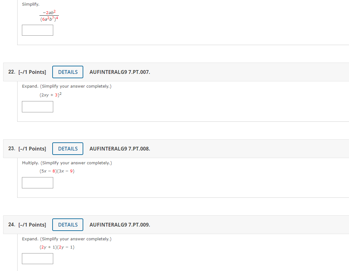Evaluate the variable expression when a = 2, b =