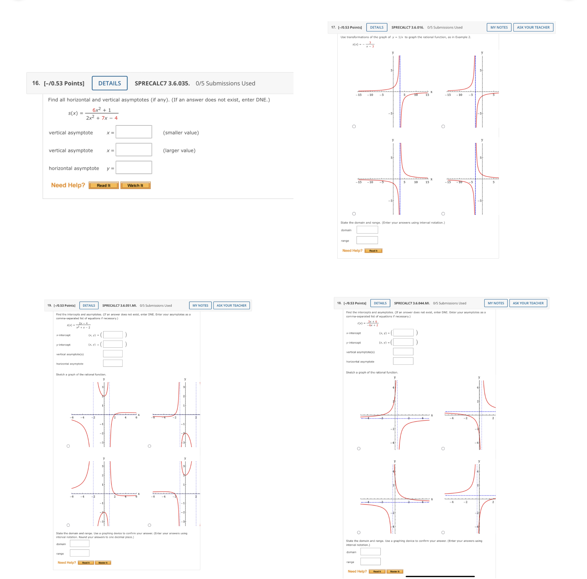24. [-/0.53 Points] DETAILS SPRECALC7 3.6.073.