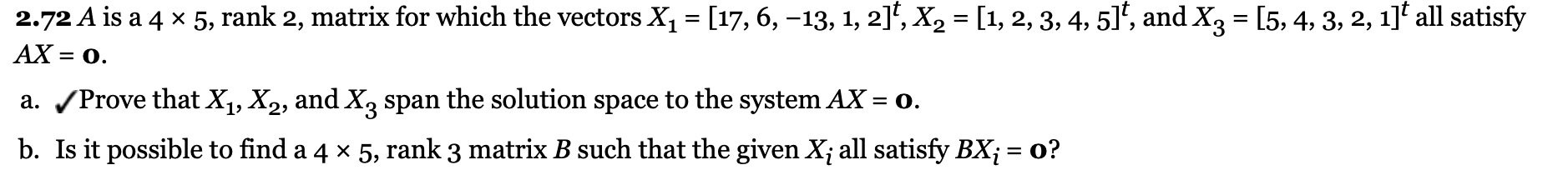 3 Please Answer in detail. 2.72 A is a 4 x 5,