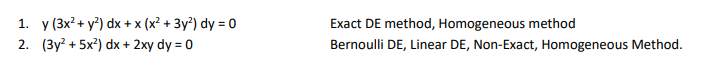 DIFFERENTIAL EQUATION Show straightforward,