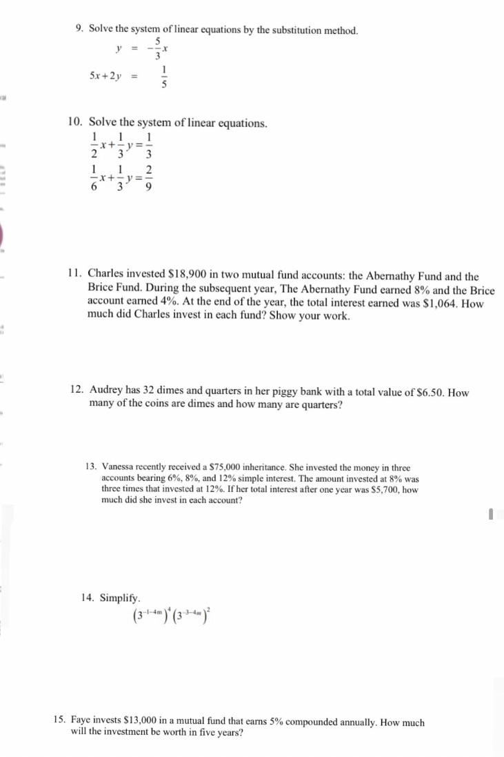 Pls don't write the answers by hand thank you 9.