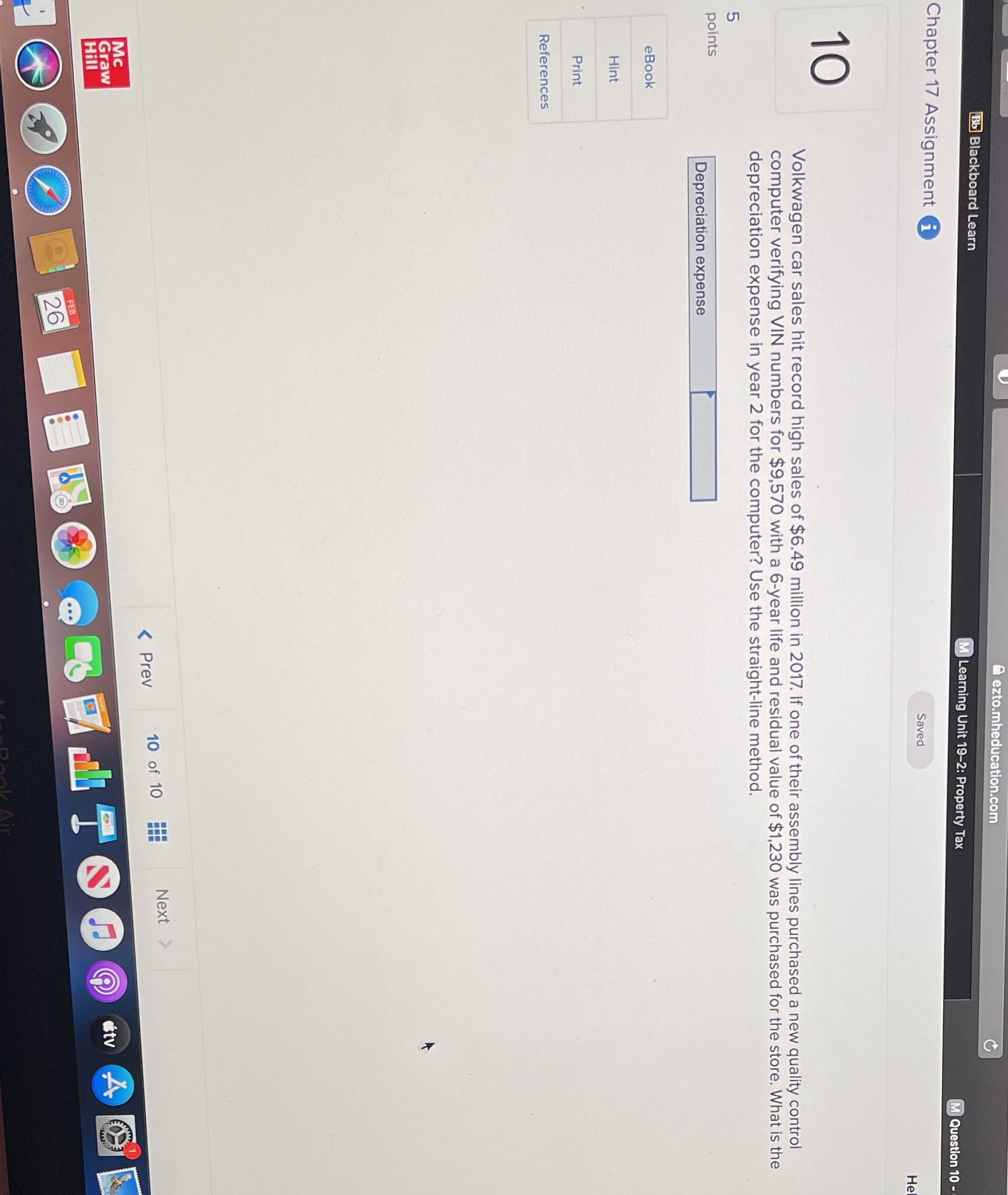 ezto.mheducation.com Bb Blackboard Learn M