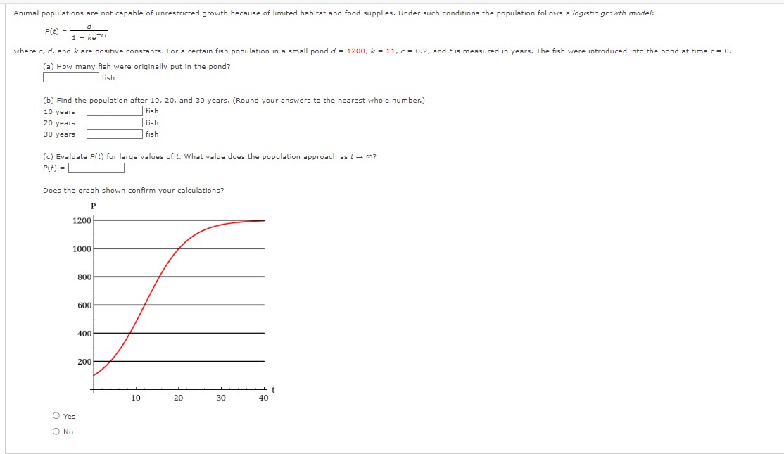 Animal populations are not capable of