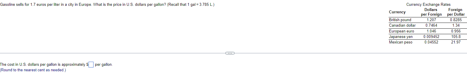 11. Consider the following exam question and