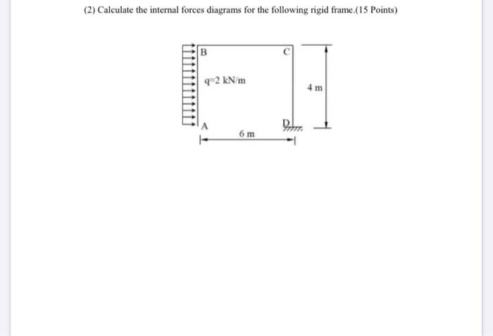 Please solve..Thank you (2) Calculate the