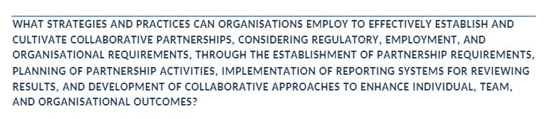 WHAT STRATEGIES AND PRACTICES CAN ORGANISATIONS