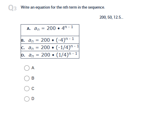 Q1 Find the next two terms in the geometric