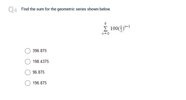 Q1 Find the next two terms in the geometric