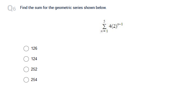 Q1 Find the next two terms in the geometric
