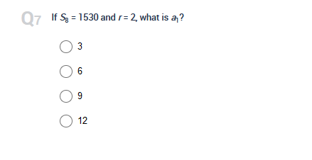 Q1 Find the next two terms in the geometric