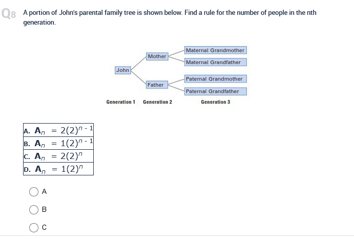 Q1 Find the next two terms in the geometric