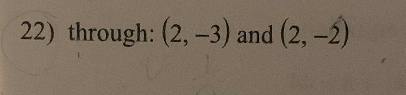 write the standard form of the equation of the