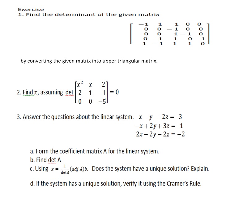Pls help me with number 1 only. Thank you