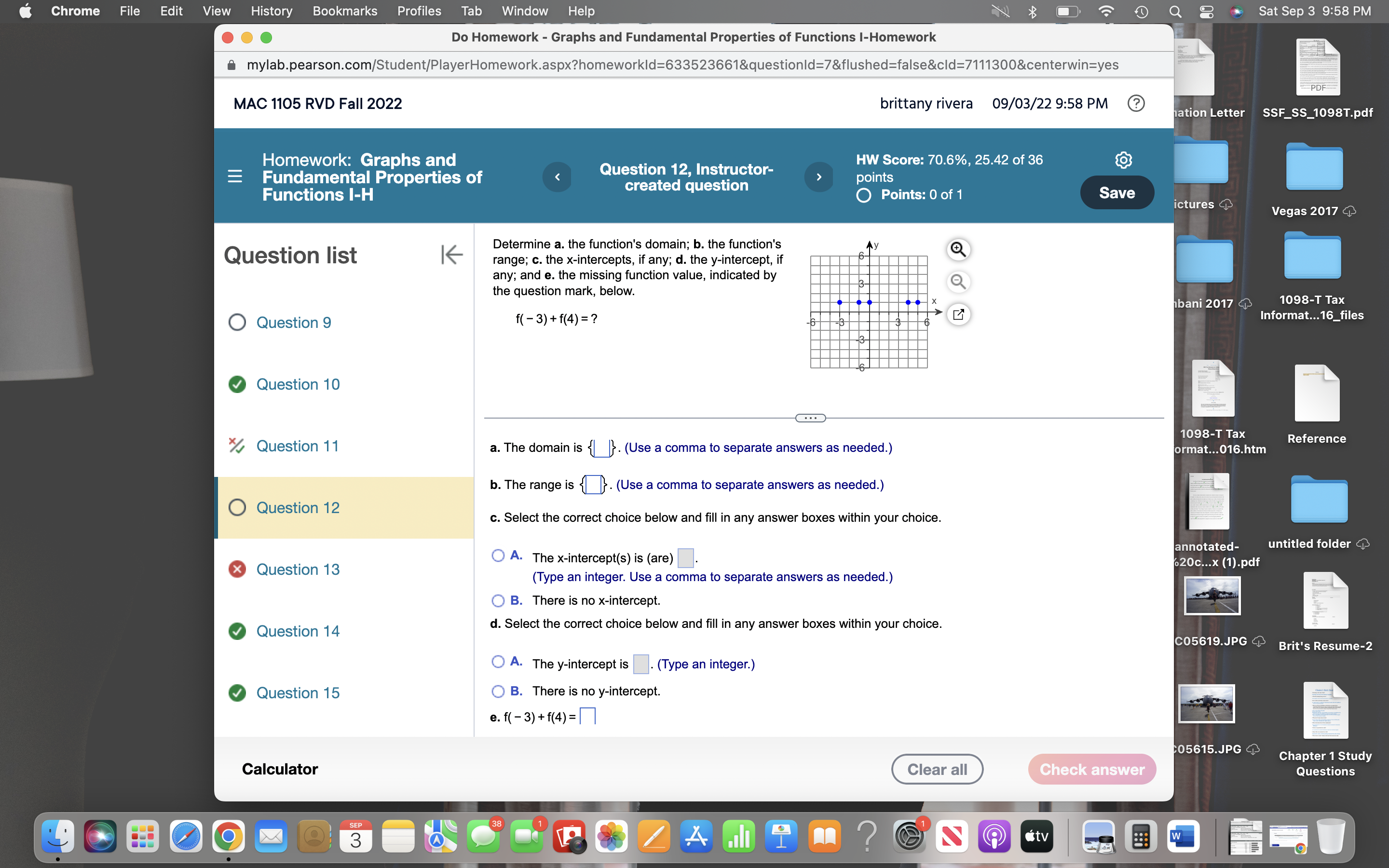 Chrome File Edit View History Bookmarks Profiles