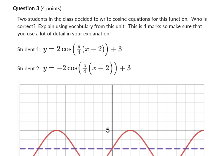 Question 3 (4 points) Two students in the class