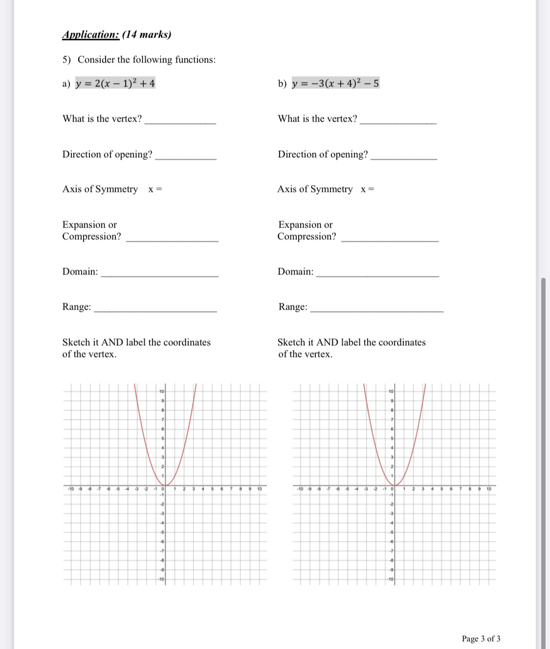 I NEED HELP. I WANT TO CHECK IF MY ANSWERS ARE