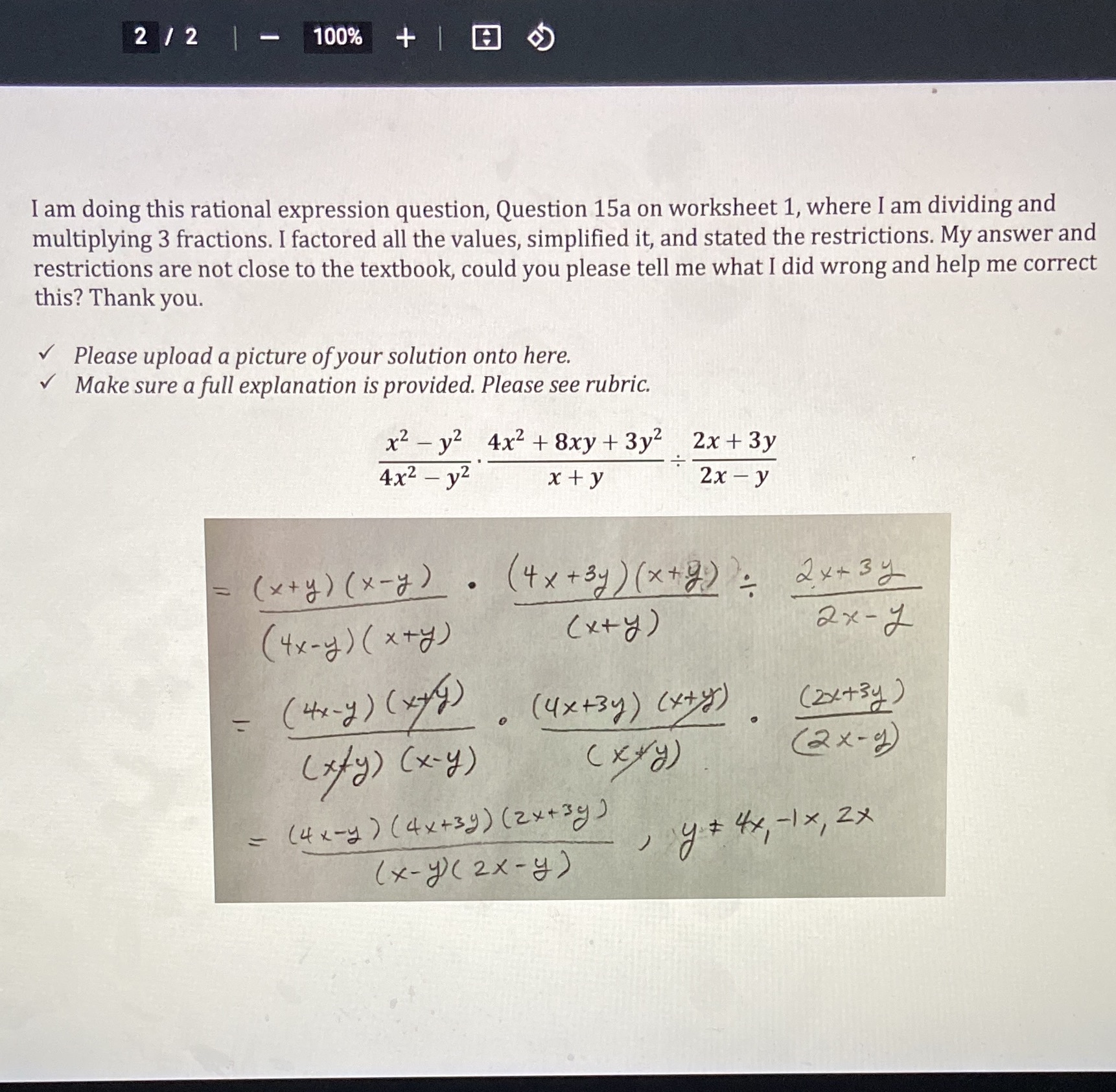 Hi I need help ASAP this is due before 9:30!! I