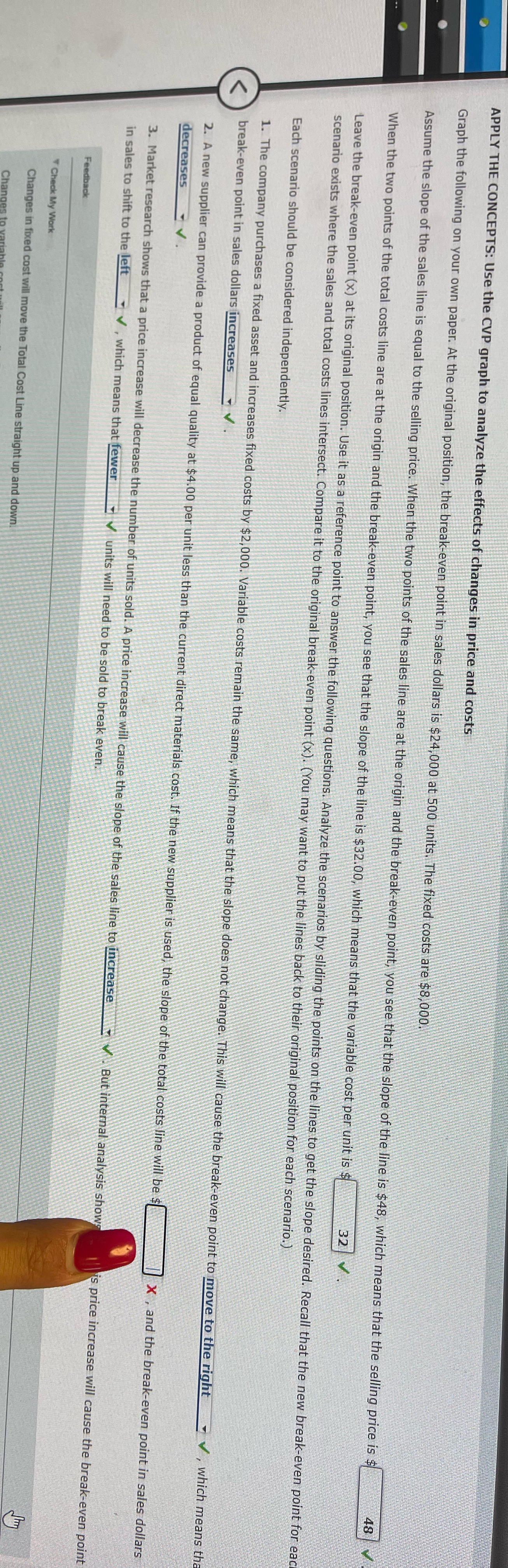 What number goes there ? APPLY THE CONCEPTS: Use