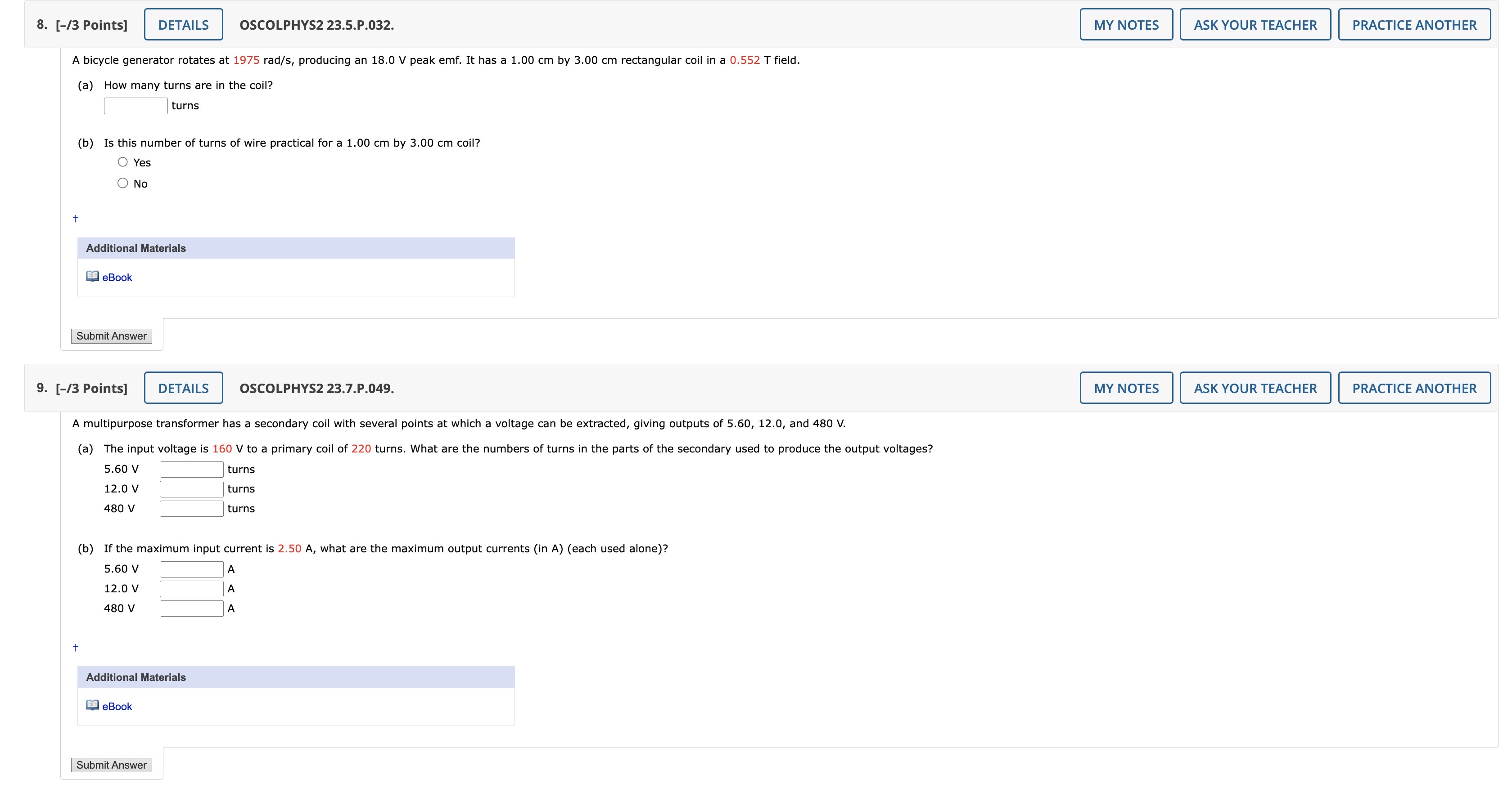 2. [-/3 Points] DETAILS OSCOLPHYS2 22.4.P.008. MY