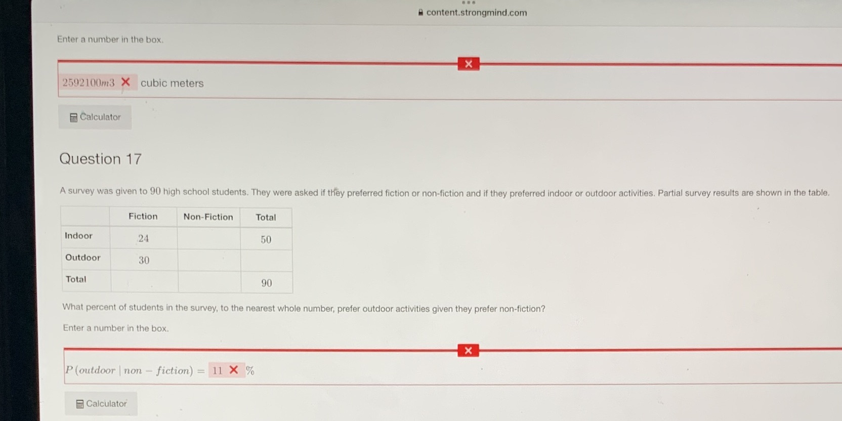 content.strongmind.com Enter a number in the box.