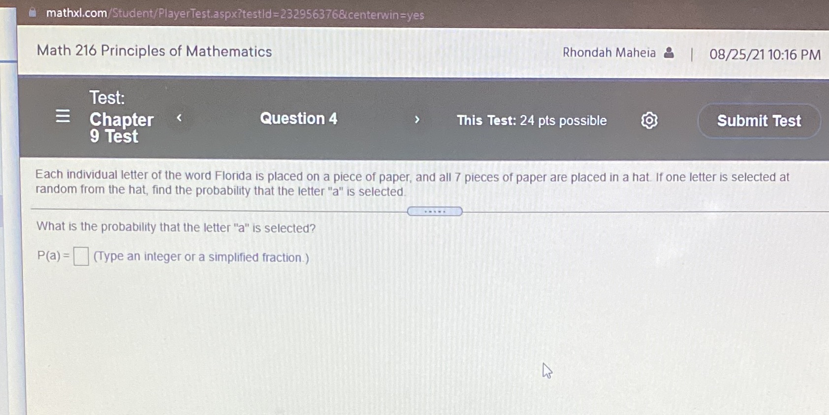 mathxl.com/Student/PlayerTest.aspx?testld=23295637