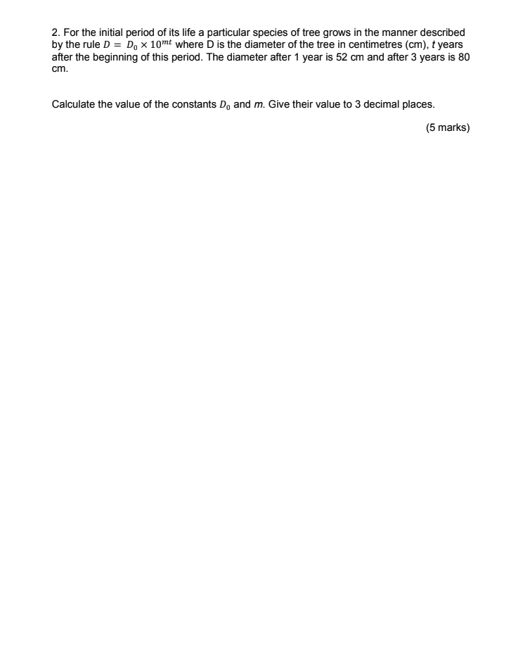 Please answer the question and provide working