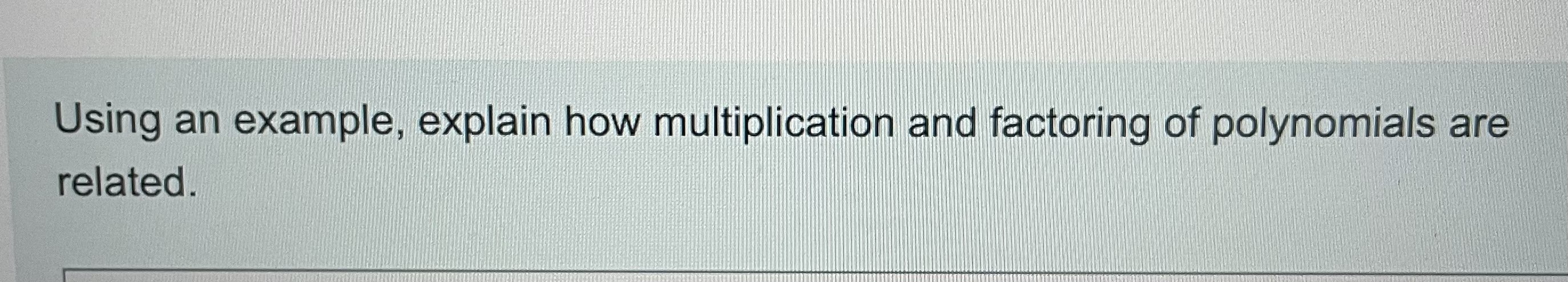 Explain the error in the following factorization.
