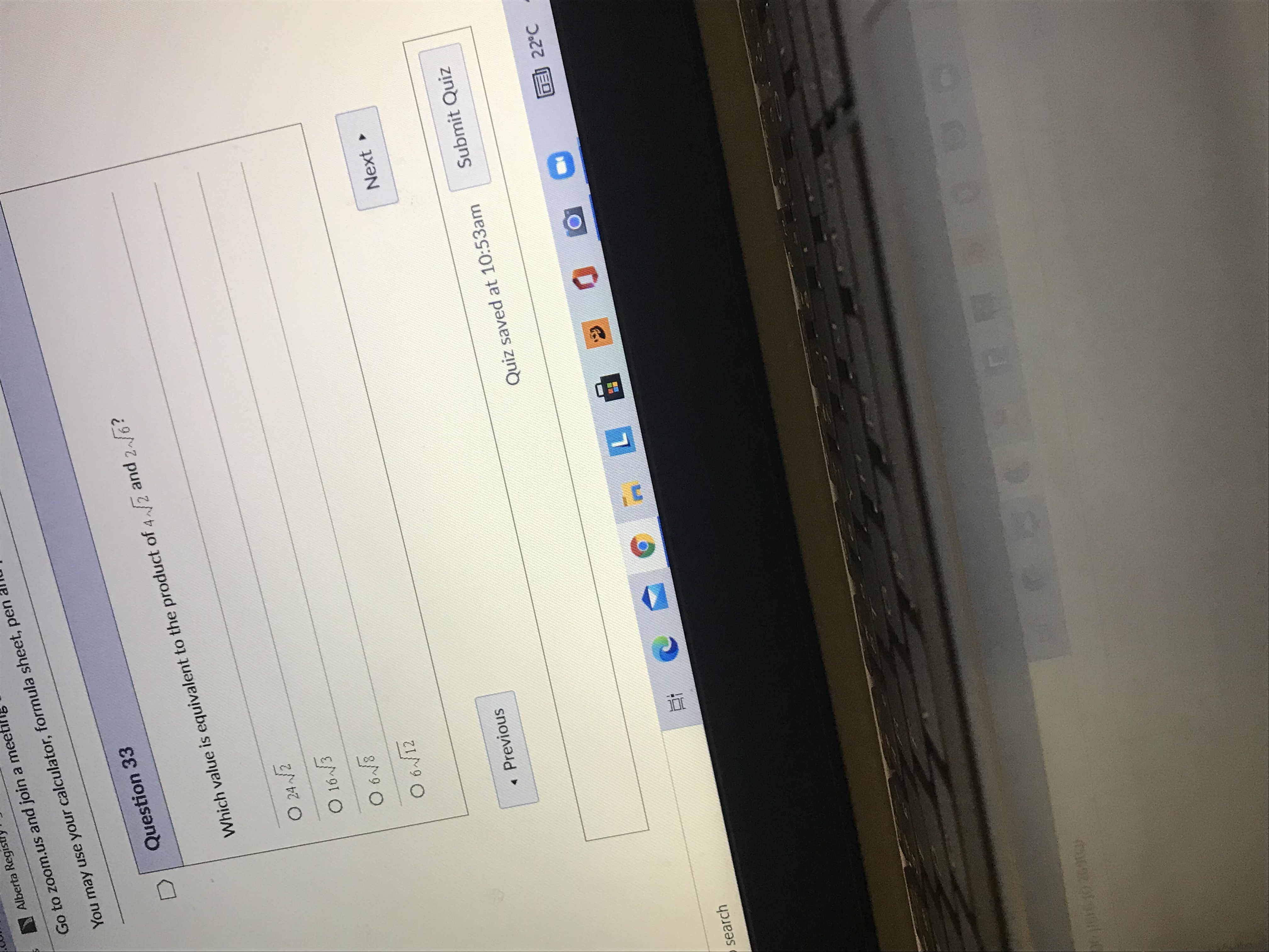 Alberta Registry Go to zoom.us and join a meetin