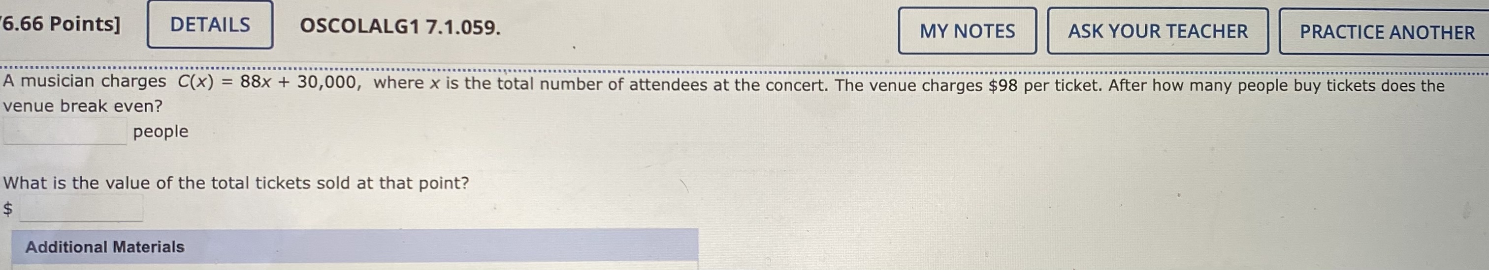 Please help with these two questions? 6.66