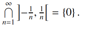 1. Show that n - = {0} n n=1\f