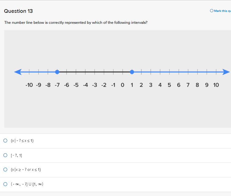 Question 6 A line on a graph passes through the
