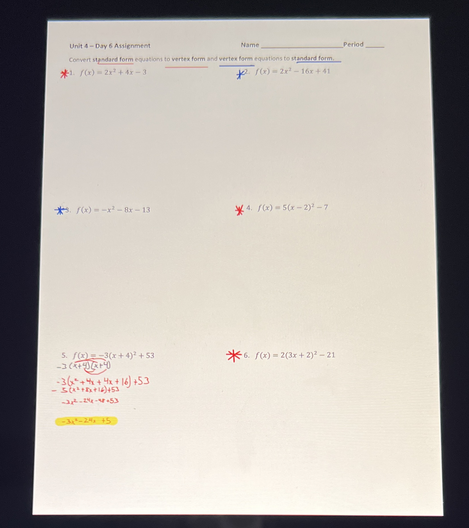 Hi, I need help with these questions we just