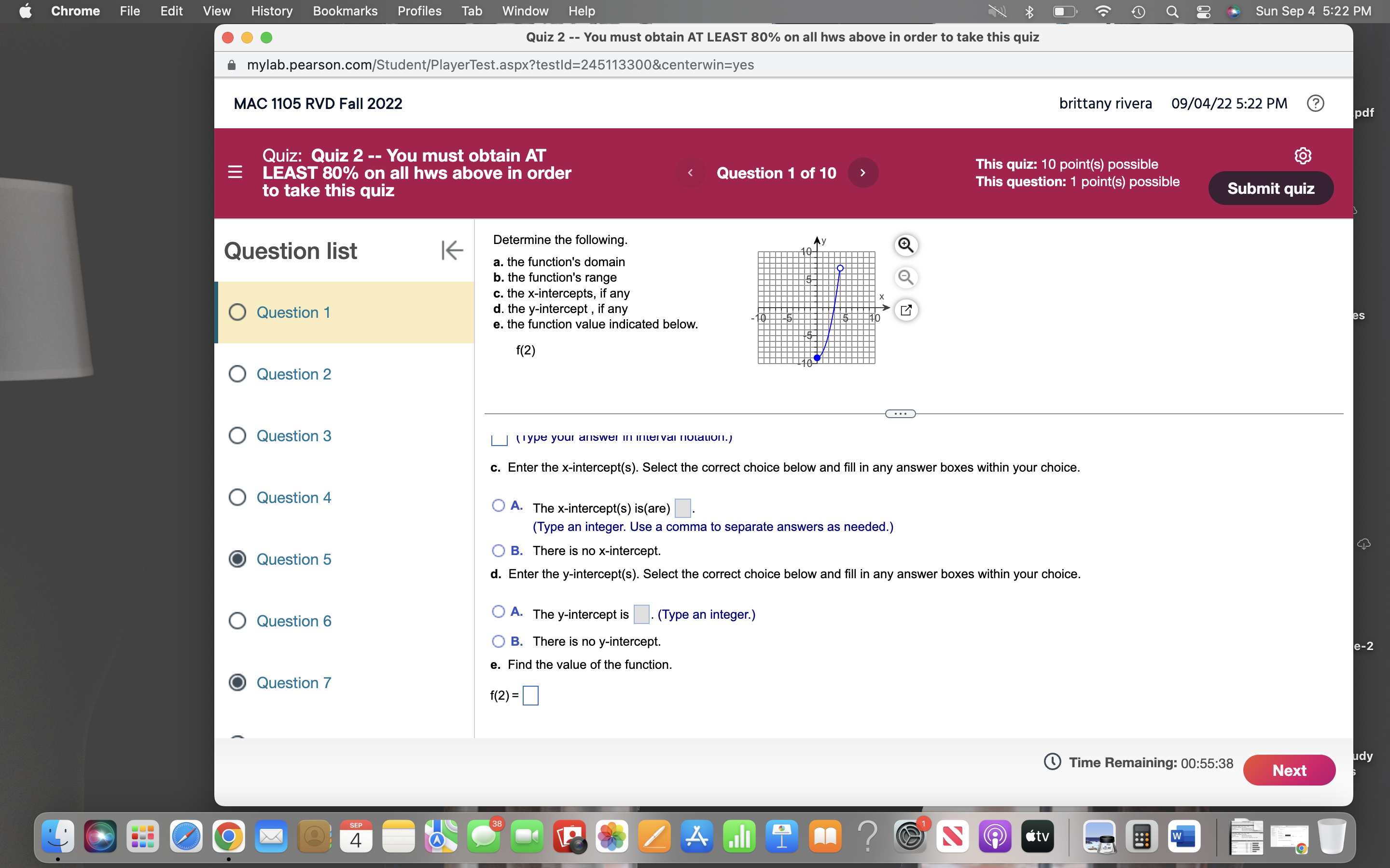 Chrome File Edit View History Bookmarks Profiles