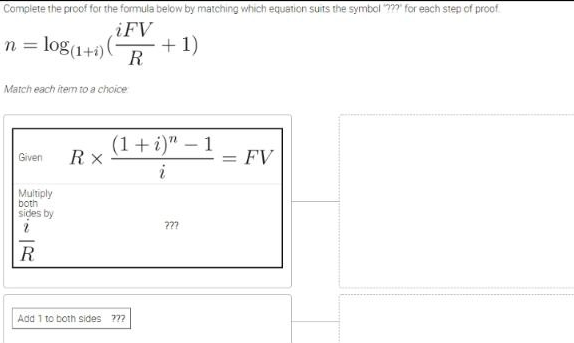 Complete the proof for the formula below by